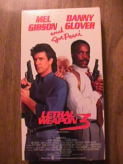 mel gibson lethal weapon 3. Lethal Weapon 3 VHS. Grade: Used but not abused, in good shape.